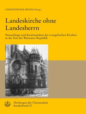 cover image of Landeskirche ohne Landesherrn